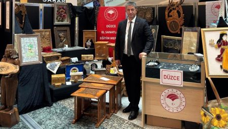 Düzce’yi el emeği eserlerle Ankara’da temsil ettiler